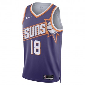 Dres Phoenix Suns Yuta Watanabe Nike 2023-24 Icon Edition Ljubičasta Swingman